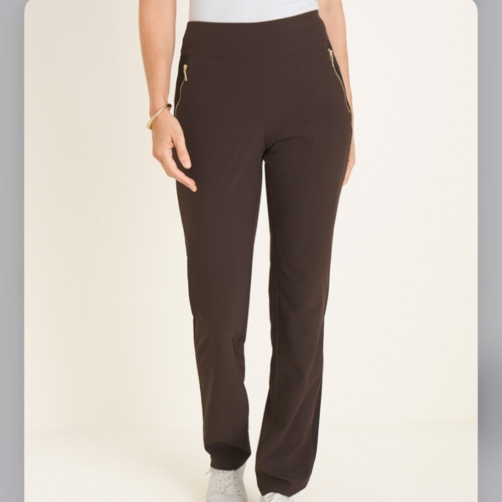 New Chico’s Zenergy UPF Neema Rib-Mix Pants 20